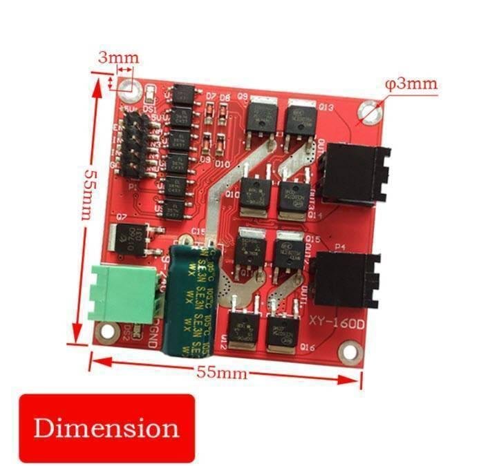 dual dc motor drive module 7a 160w high power industrial grade positive and negative pwm speed regulation l298 logic in pakistan 3.jpg
