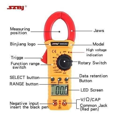 handheld digital clamp meter bm528d non contact ac dc volt amp multimeter in lahore islamabad karachi faislabad pakistan 2.jpg