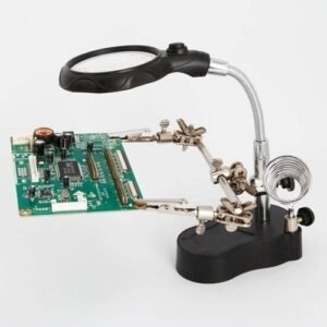 helping hand clip desktop led light magnifier glass with soldering stand 3.5x 12x in lahore islamabad karachi faislabad multan quetta gujranwala pakistan 3 5cd38852 2f80 418e a1df f0.jpg