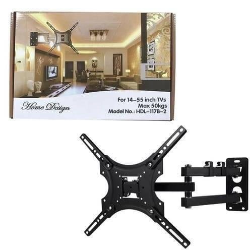 home design lcd wall mount bracket for 14 55 inch tvs universal plasma led tilt bracket hdl 117b 2 black in lahore islamabad karachi faislabad multan pakistan 1 5cbd5b30 7708 4afd a.jpg