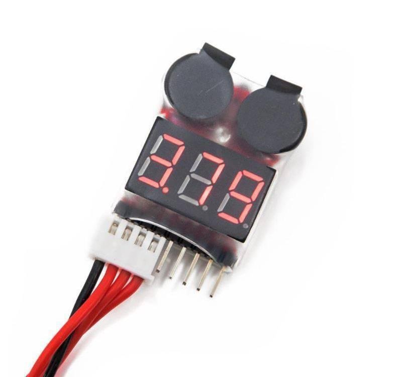 lipo buzzer battery voltage indicator volt meter battery level tester 1s 8s with buzzer in pakistan.jpg lipo buzzer battery voltage indicator volt meter battery level tester 1s 8s with buzzer in pakistan.jpg