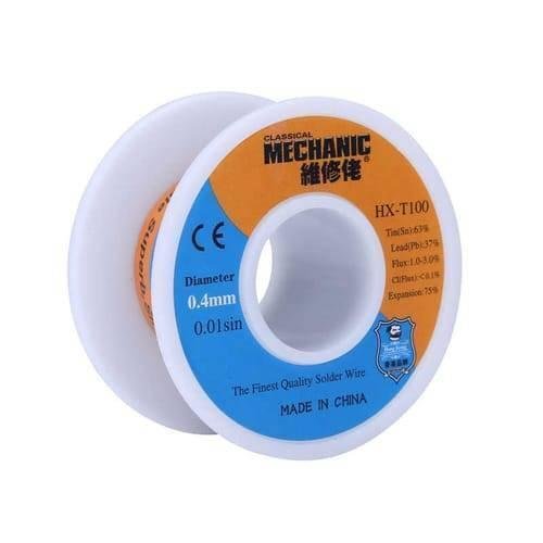 mechanic hx t100 0.4mm 50 grams soldering wire in lahore pakistan.jpg