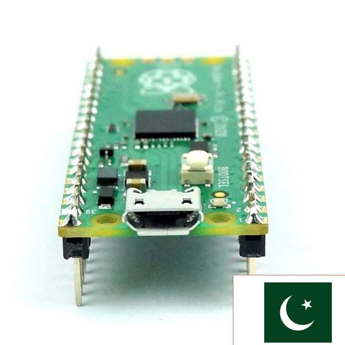 pre soldered raspberry pi pico rp2040 microcontroller with usb cable lahore karachi multan rawalpindi pakistan cheap price 2.jpg