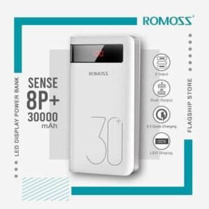 romoss 30000mah 18w type c pd 3 outputs and 3 inputs fast charging portable charger battery pack sense 8p plus in lahore karachi islamabad peshawar quetta multan pakistan 1 6d0d2a8.jpg