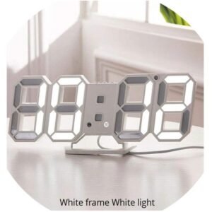 stylish unique electronic desk clock vst 883 white.jpg