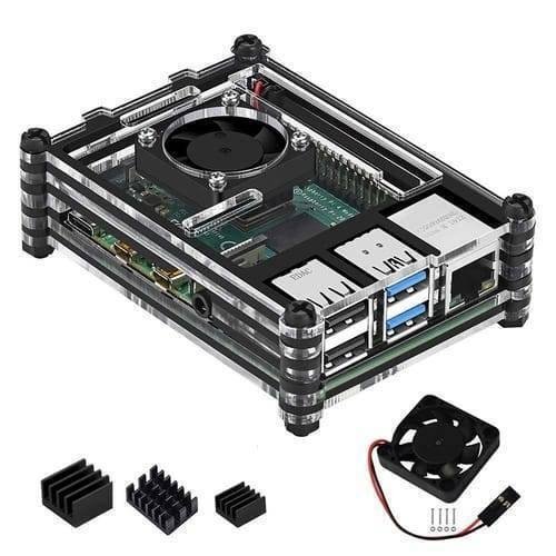 transparent acrylic case for raspberry pi 4b with cooling fan and heat sink clear and black case in lahore islamabad karachi pakistan 1.jpg transparent acrylic case for raspberry pi 4b with cooling fan and heat sink clear and black case in lahore islamabad karachi pakistan 1.jpg