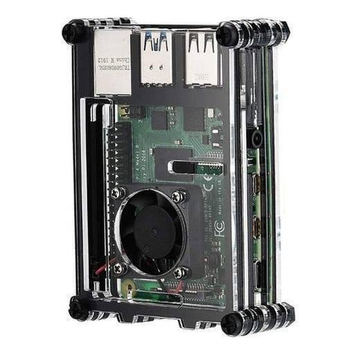 transparent acrylic case for raspberry pi 4b with cooling fan and heat sink clear and black case in lahore islamabad karachi pakistan 2.jpg transparent acrylic case for raspberry pi 4b with cooling fan and heat sink clear and black case in lahore islamabad karachi pakistan 2.jpg