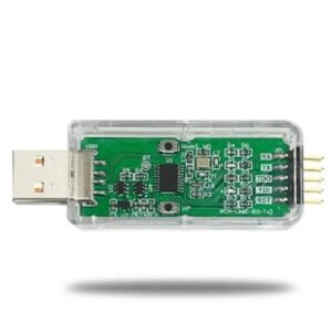 wchlinkech32v003evtmcudownloaddebuggerrisc varchitecturemcuwdinterfacearmchip1serialporttousbchannel1.jpg