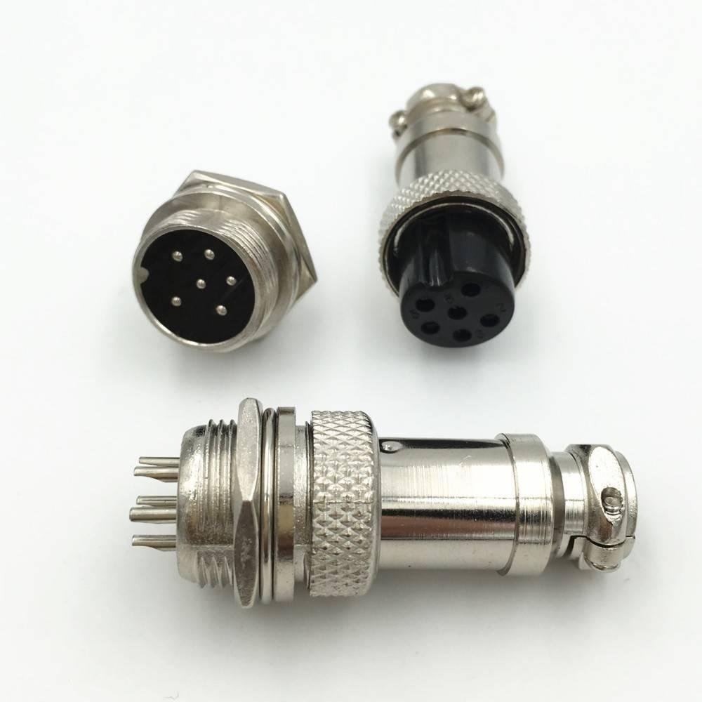 xlr 6 pin cable connector 16mm chassis mount 6pin plug adapter.jpg xlr 6 pin cable connector 16mm chassis mount 6pin plug adapter.jpg