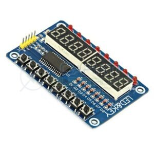 modulo display 7 segmenti tm1638 8 bit avr arduino catodo comune result.jpg