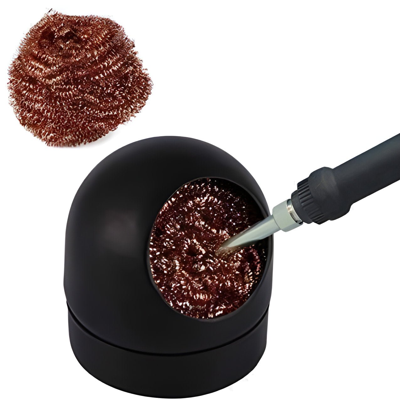 solder iron tip cleaner cleaning steel wire ball 1 in lahore pakistan.jpg